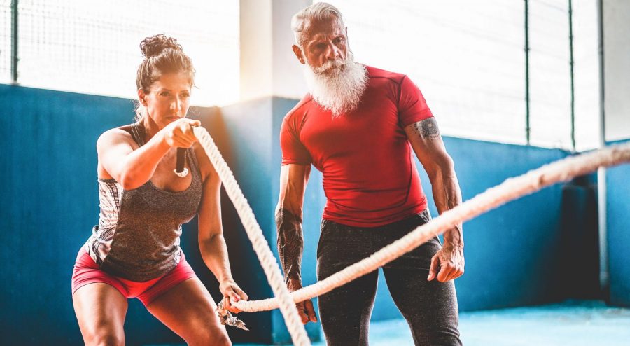 Tattooed People Working Out