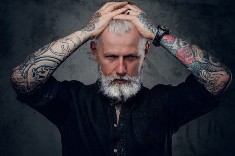 Tattoos and Grey Hair