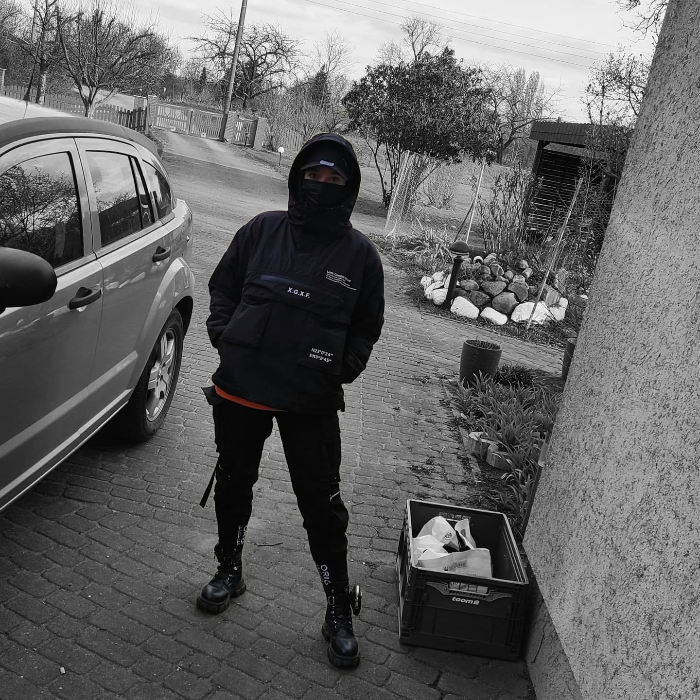 Hoodie Techwear -poppi_isnothere