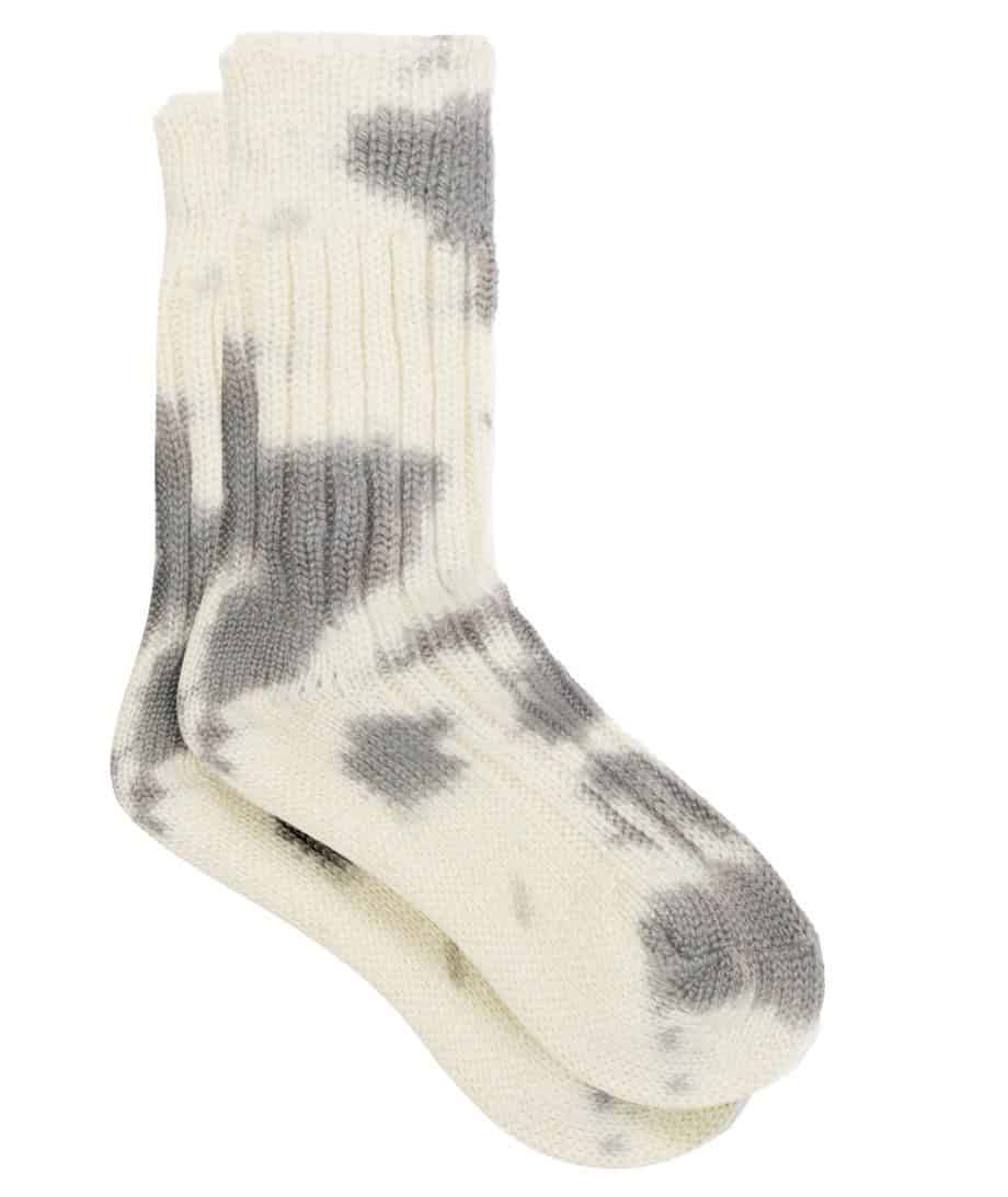 The Elder Statesman Hot Yosemite Tie-Dye Cashmere Socks