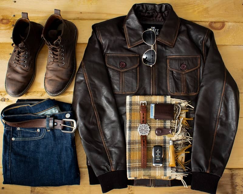 The Jacket Maker flatlay