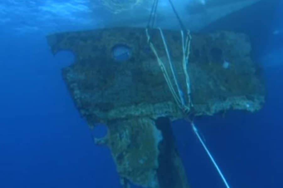 Titanic Piece of the Hull