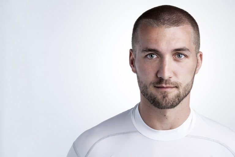 Uniform Buzz Cut Military Hairstyle For Men