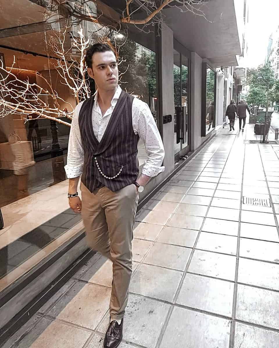 Vest Office Attire Men -costas.vog