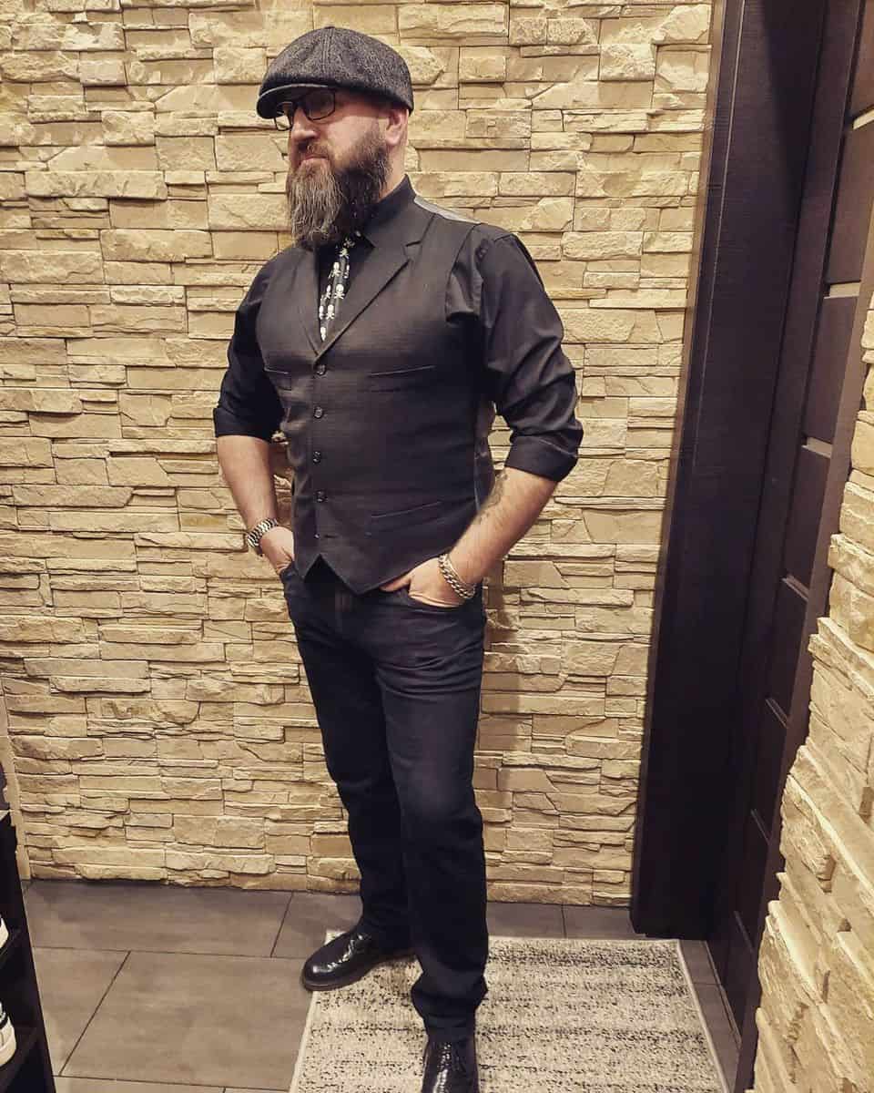 Vest Office Attire Men -lysymarcin07