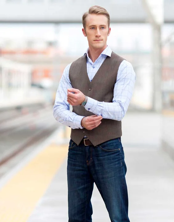 Waist Coat Mens Formal Wear 1