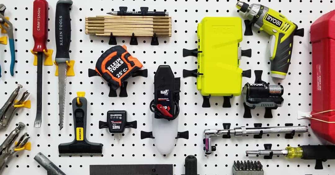 Wall Tool Storage Ideas -pegprohooks