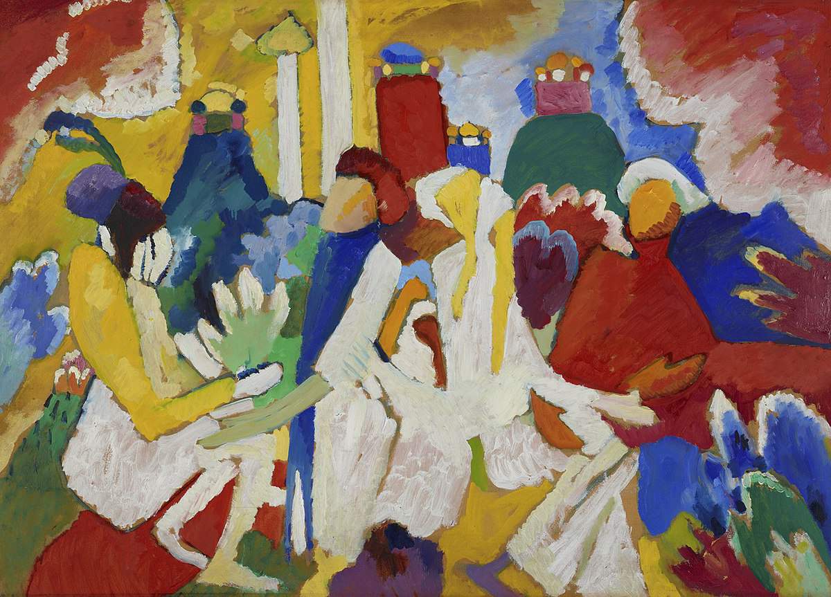 Wassily Kandinsky painting