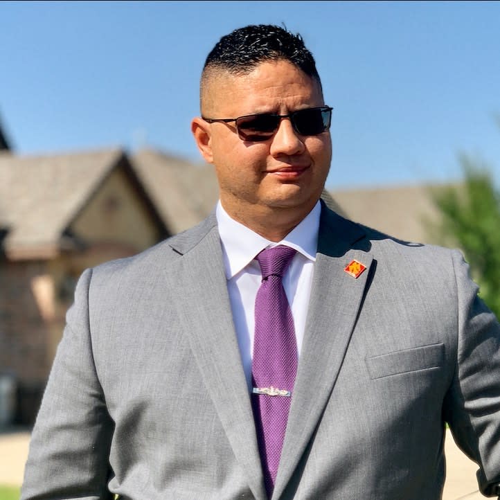 Purple Tie With Grey Suit -e.pluribus.otap