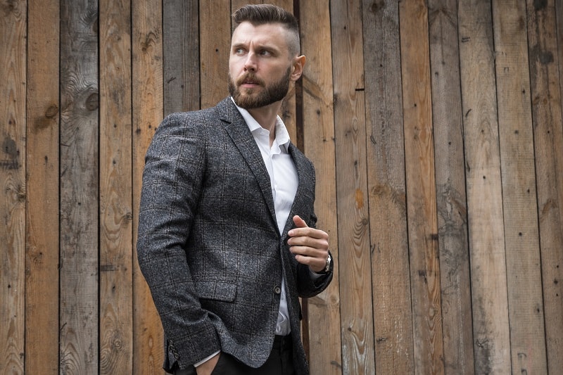 Bearded,Businessman,On,The,Street