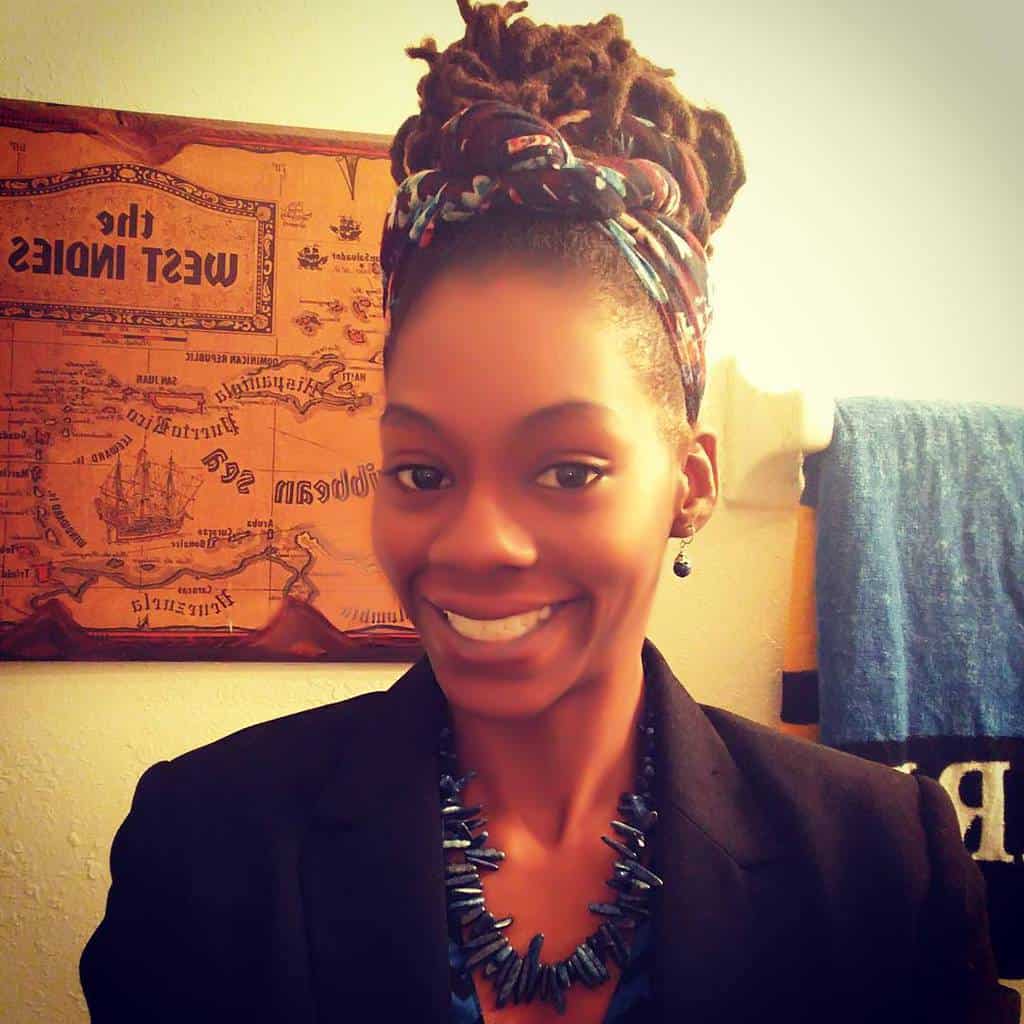 Woman With Corporate Dreadlock Hairstyle For Professionals