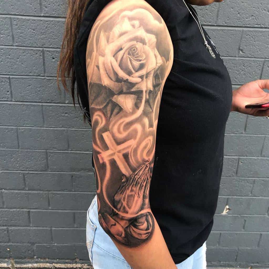 Women 34 sleeve tattoo porkymartinez