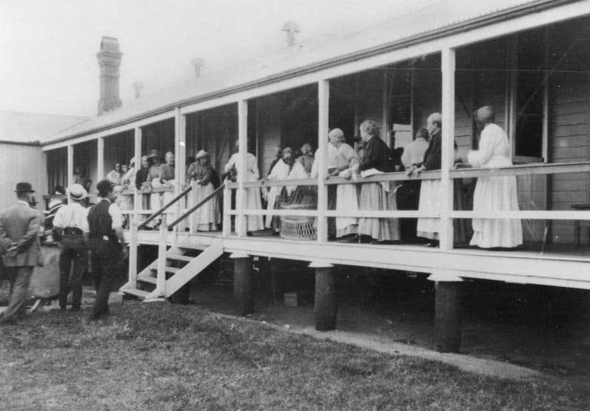 Women's quarters at Dunwich Benevolent Asylum