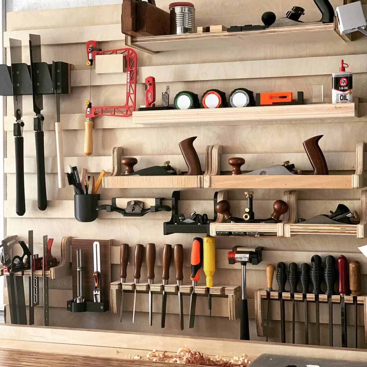 Wood Tool Storage Ideas -3d_diy_dave