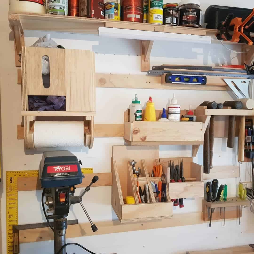 Wood Tool Storage Ideas -jolleydiy