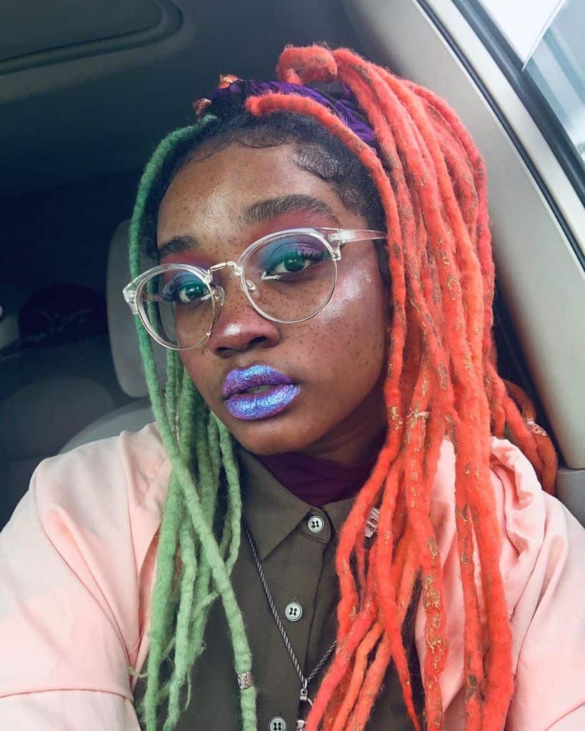 Wool Dreadlock Hairstyle For Men And Women