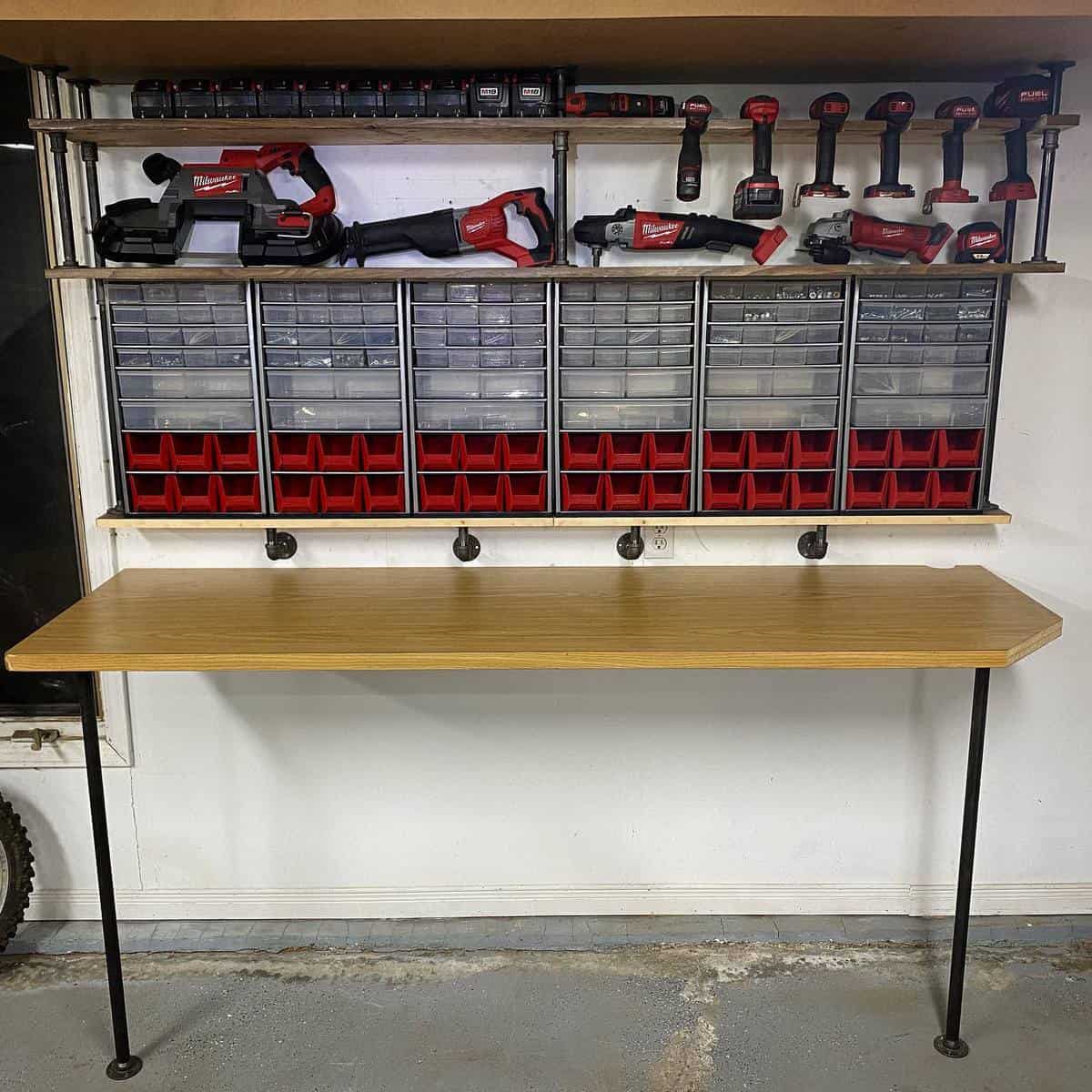Workbench Tool Storage Ideas -motorbolt