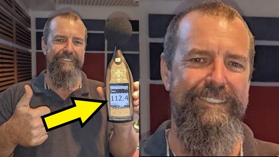 World Record for Loudest Male Burp