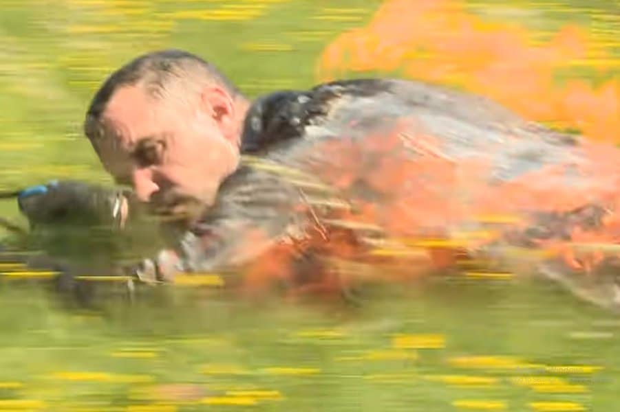 World Record for the Furthest Distance Pulled By a Vehicle While on Fire