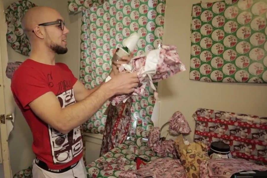 Wrapping Paper Prank