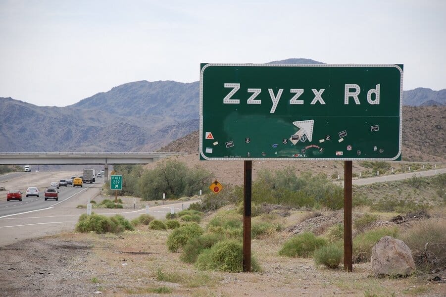 Zzyzx Road