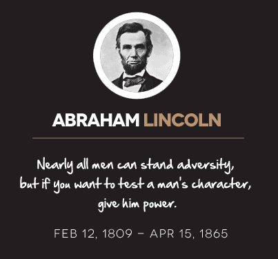 Abraham Lincoln quote