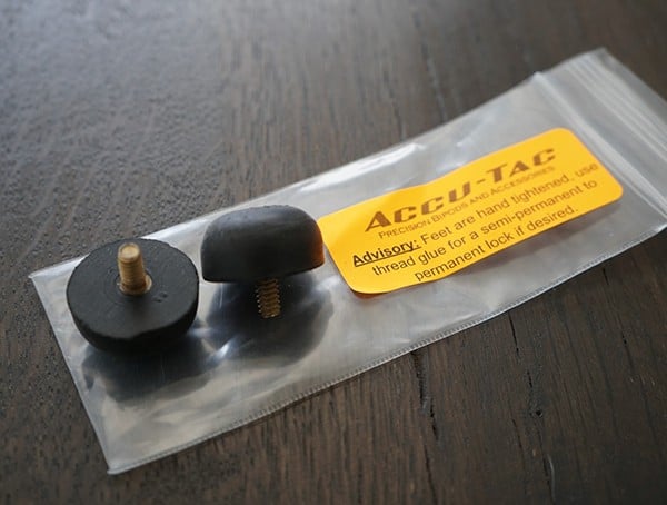 Accu Tac Br 4 G2 Bipod Included Rubber Feet