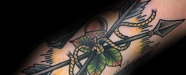 Acorn Tattoo Designs For Men