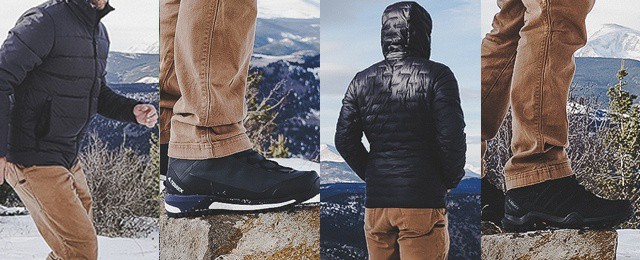 Adidas Winter Mens Climawarm Jacket Downlite Hoodie Rex Swift R2 Shoes Terrex Tracefinder Boots Review