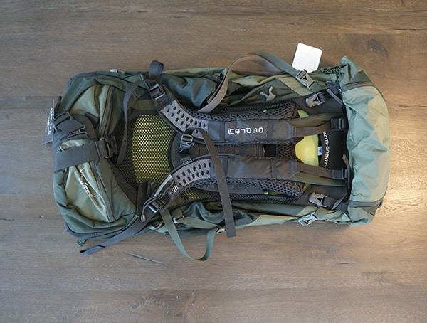 Adirondack Green Osprey Aether Ag 85 Review Rear