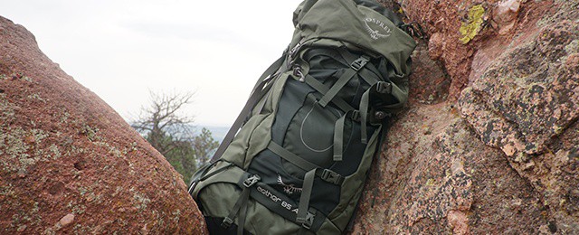 Adirondack Green Osprey Aether Ag 85 Technical Backpacking Pack Review
