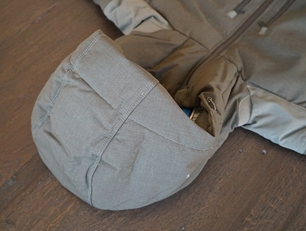 Adjustable Hood Olive Olive Firestorm Down Parka For Men