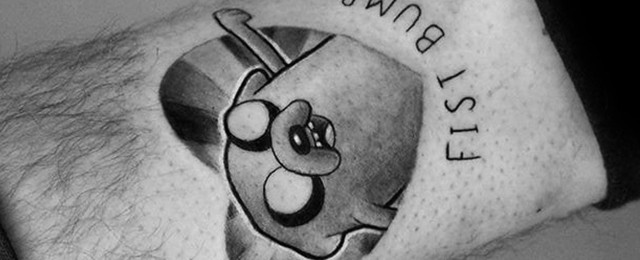 Adventure Time Tattoo Designs For Men