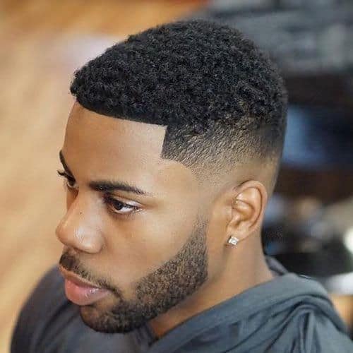 Afro Bald Fade Haircut
