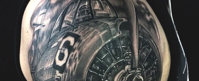 Airplane Tattoos For Men