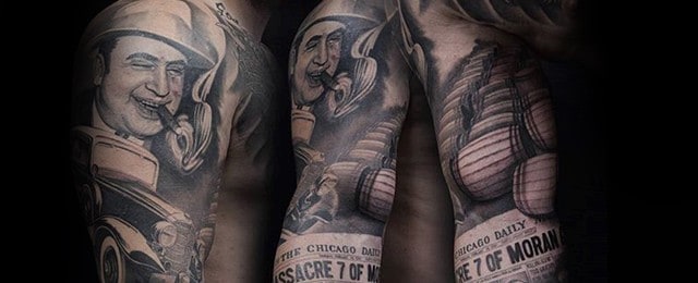 Al Capone Tattoos For Men