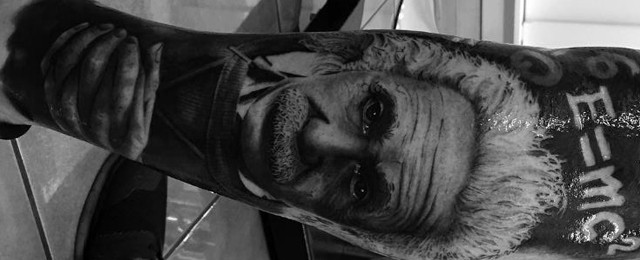 Albert Einstein Tattoo Designs For Men