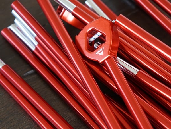 Aluminum Poles Msr Hubba Tour 3 Tent