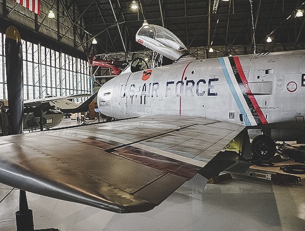 Aluminum Us Air Force Jet Plane