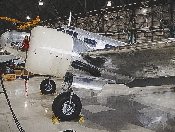 Aluminum Vintage Rivet Aircraft