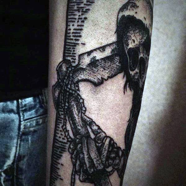Amazing Grim Reaper Tattoo Designs For Men
