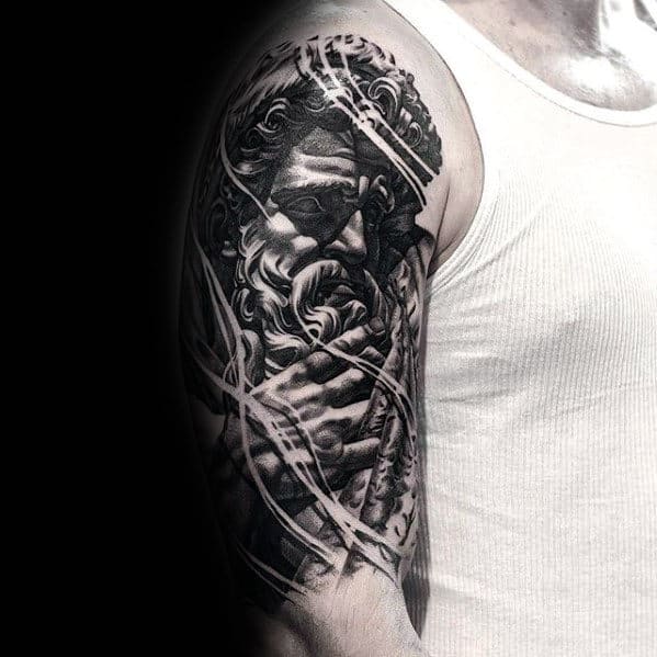 Amazing Jesus Guys Arm Tattoos