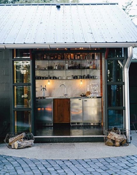 Amazing Pub Shed With Wet Bar