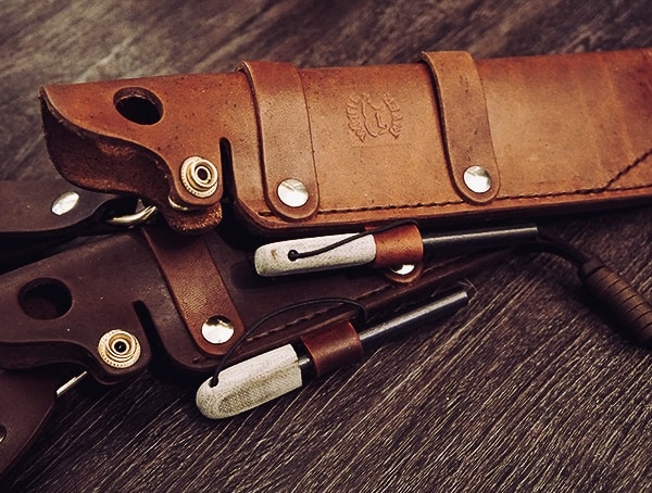 American Made Leather Shealths White River Knives Firecraft