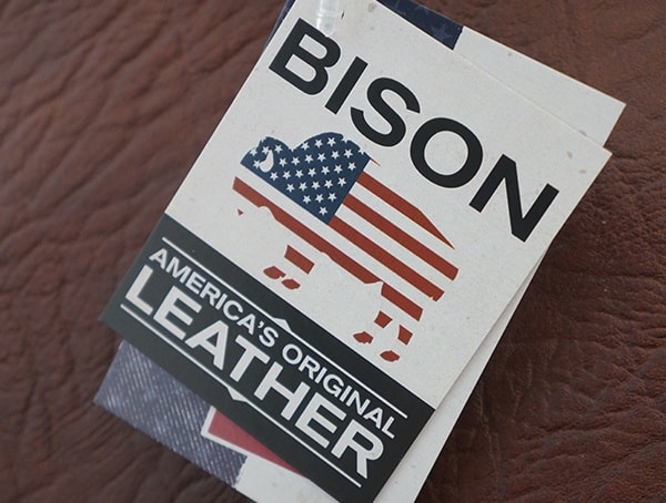 Americas Original Leather Bison Duluth Pack Tag