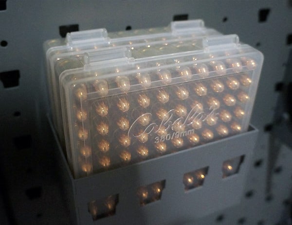 ammo box storage ideas on wall