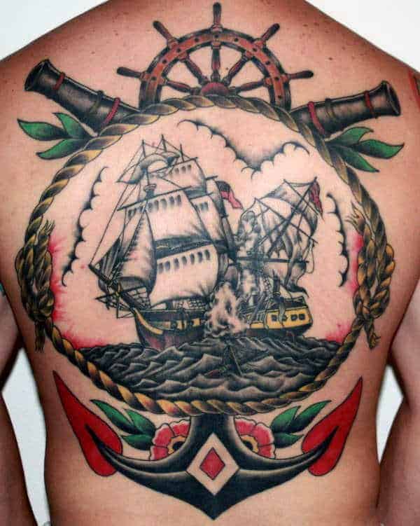 anchor-with-ship-traditional-male-tattoo-on-back
