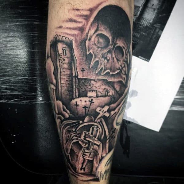 Angel And Demons Tattoos For Guys