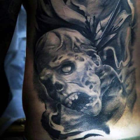 Angels Vs Demons Tattoo For Males