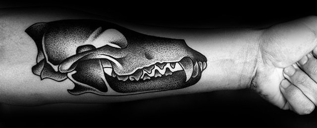 Animal Skull Tattoo Designs For Men